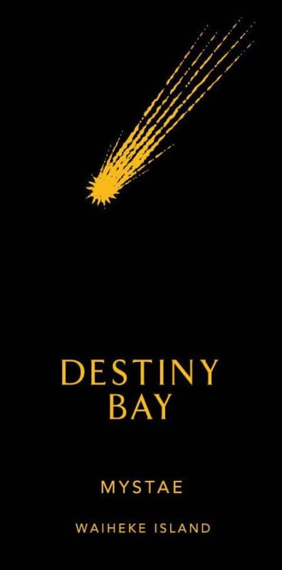 Destiny Bay Wine Waiheke Island Mystae 2005 Front Label