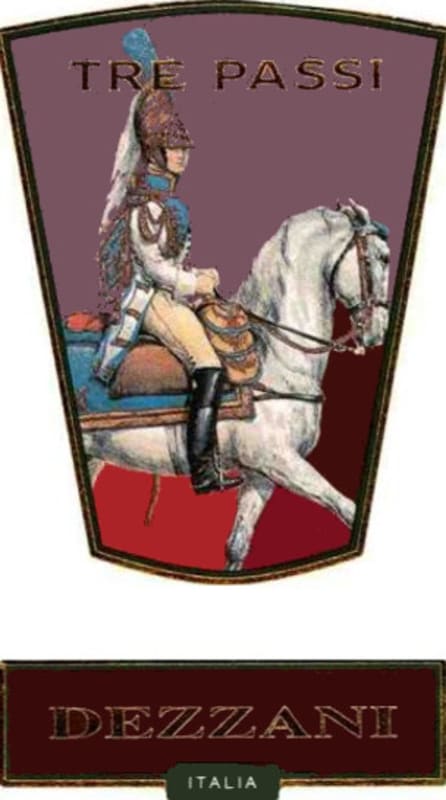 Dezzani Salento Tre Passi Rosso 2011 Front Label