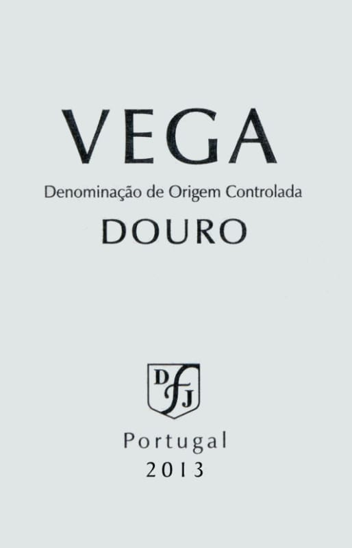 DFJ Vinhos Douro Vega 2013 Front Label