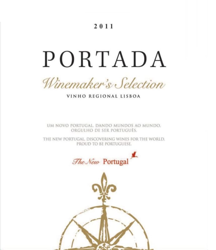 DFJ Vinhos Portada Winemaker's Selection Tinto 2011 Front Label