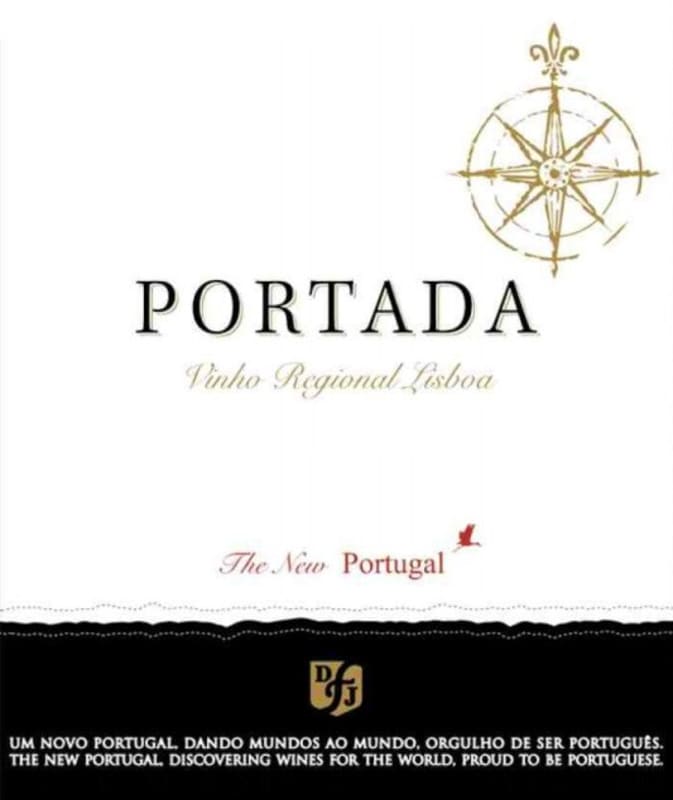 DFJ Vinhos Vinho Regional Lisboa Portada Tinto 2013 Front Label