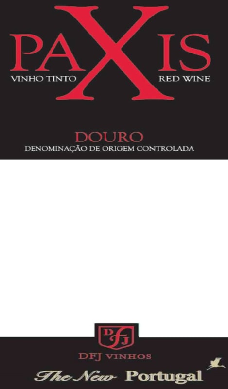 DFJ Vinhos Paxis Douro Tinto 2013 Front Label