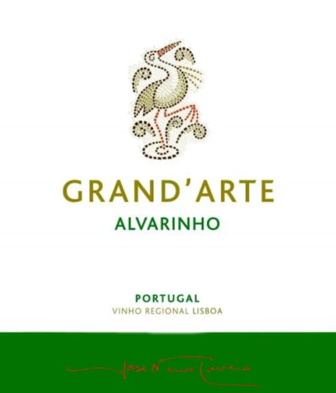 DFJ Vinhos Grand'Arte Alvarinho 2012 Front Label