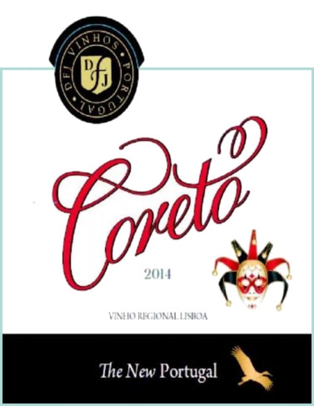 DFJ Vinhos Vinho Regional Estremadura Coreto Joker Tinto 2014 Front Label