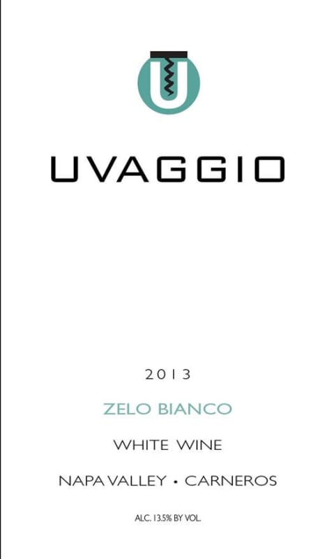 Uvaggio Zelo Bianco 2013 Front Label
