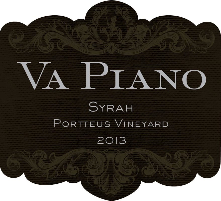 Va Piano Portteus Syrah 2013 Front Label