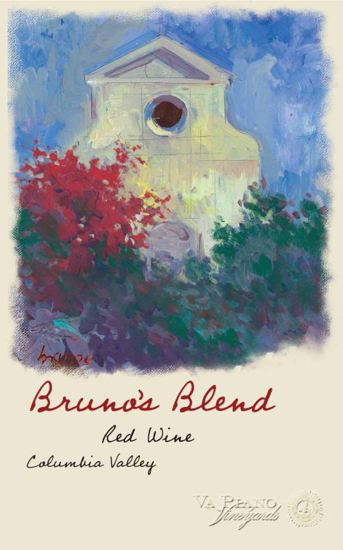 Va Piano Bruno's Blend 2010 Front Label