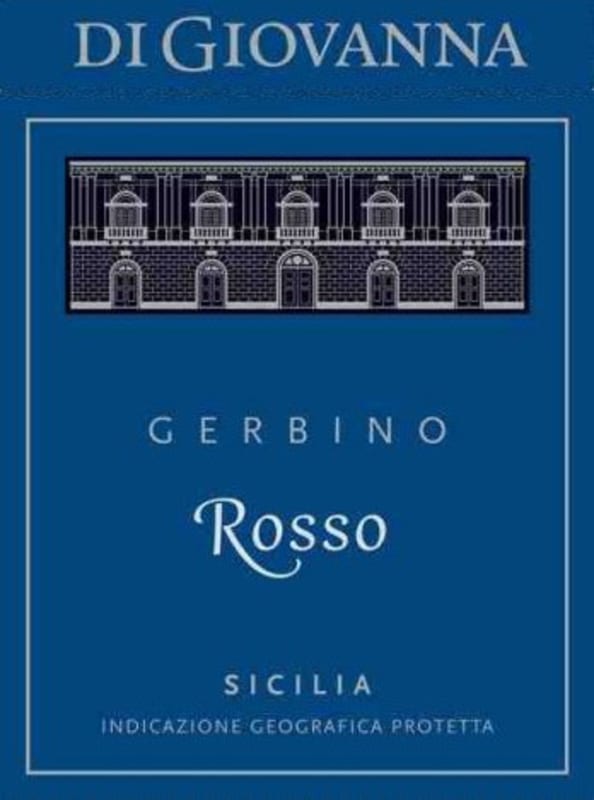 Di Giovanna Sicilia Gerbino Rosso 2011 Front Label