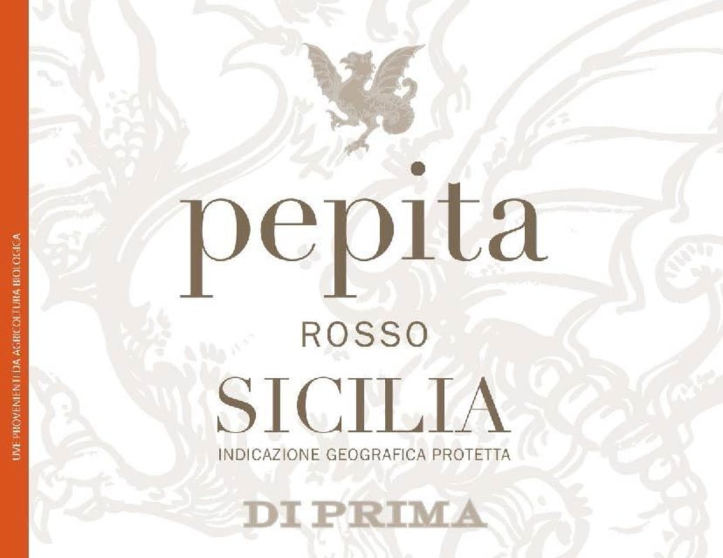 Di Prima Vini Sicilia Pepita Rosso 2013 Front Label