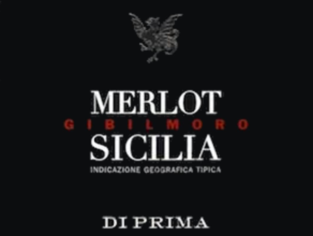 Di Prima Vini Sicilia Gibilmoro Merlot 2006 Front Label