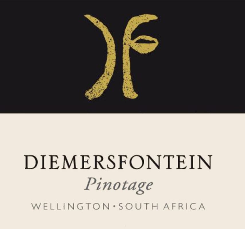 Diemersfontein Wine and Country Estate Pinotage 2011 Front Label