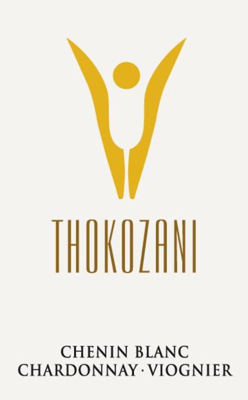 Diemersfontein Wine and Country Estate Thokozani Chenin Blanc Viognier Chardonnay 2012 Front Label