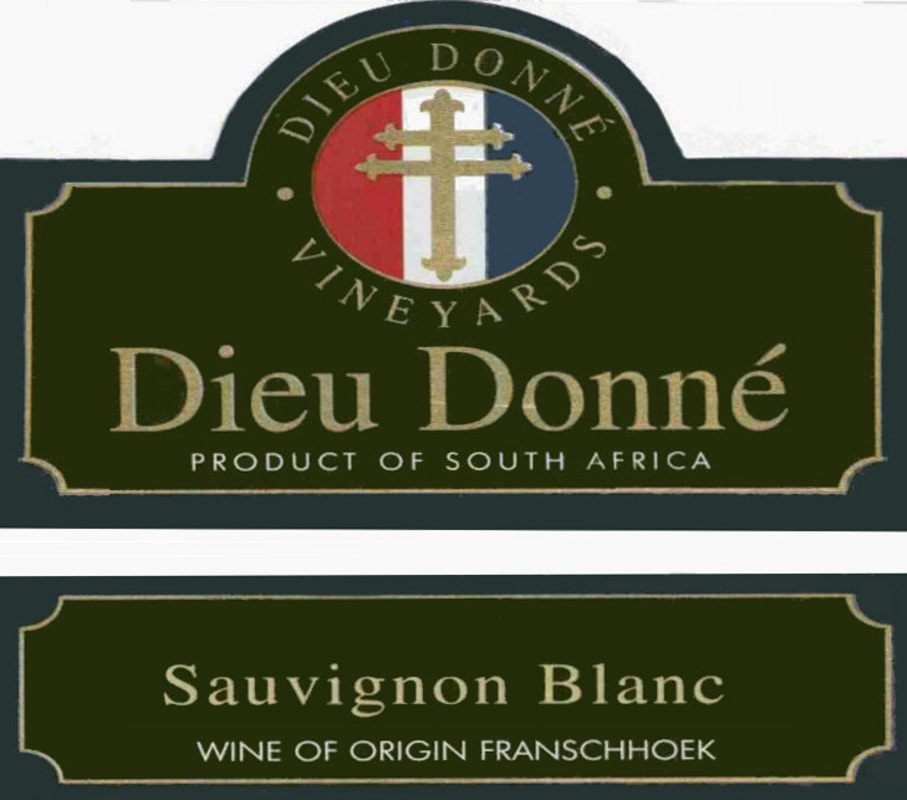 Dieu Donne Vineyards Sauvignon Blanc 2015 Front Label