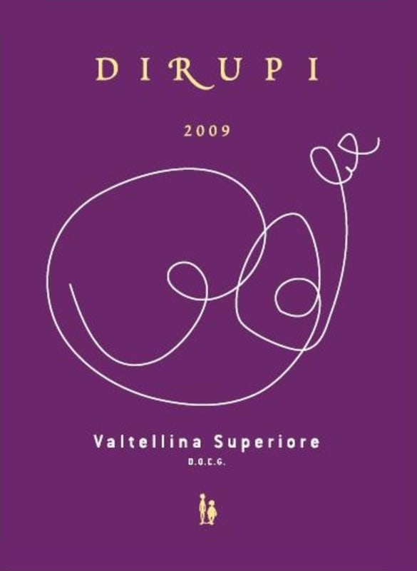 Dirupi Valtellina Superiore 2009 Front Label