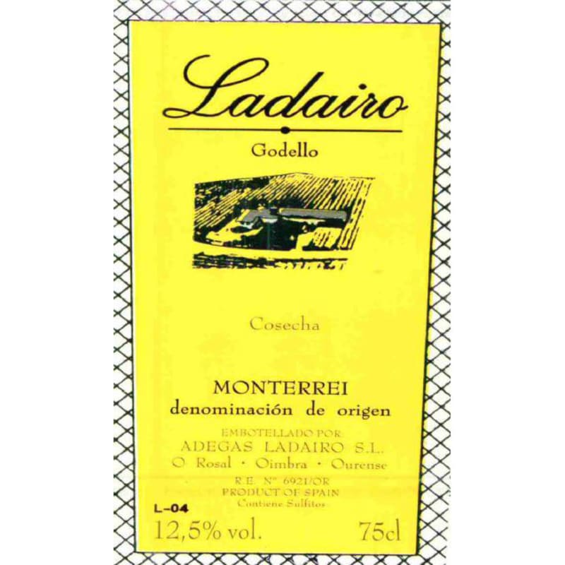 Ladairo Godello 2012 Front Label
