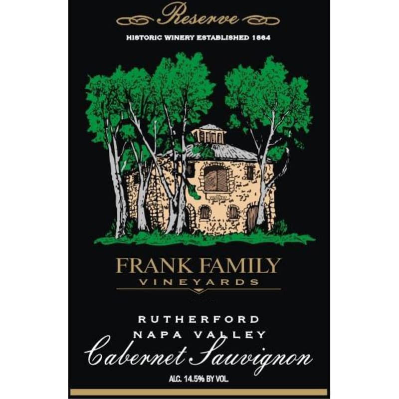 Frank Family Vineyards Cabernet Sauvignon 2005 Front Label