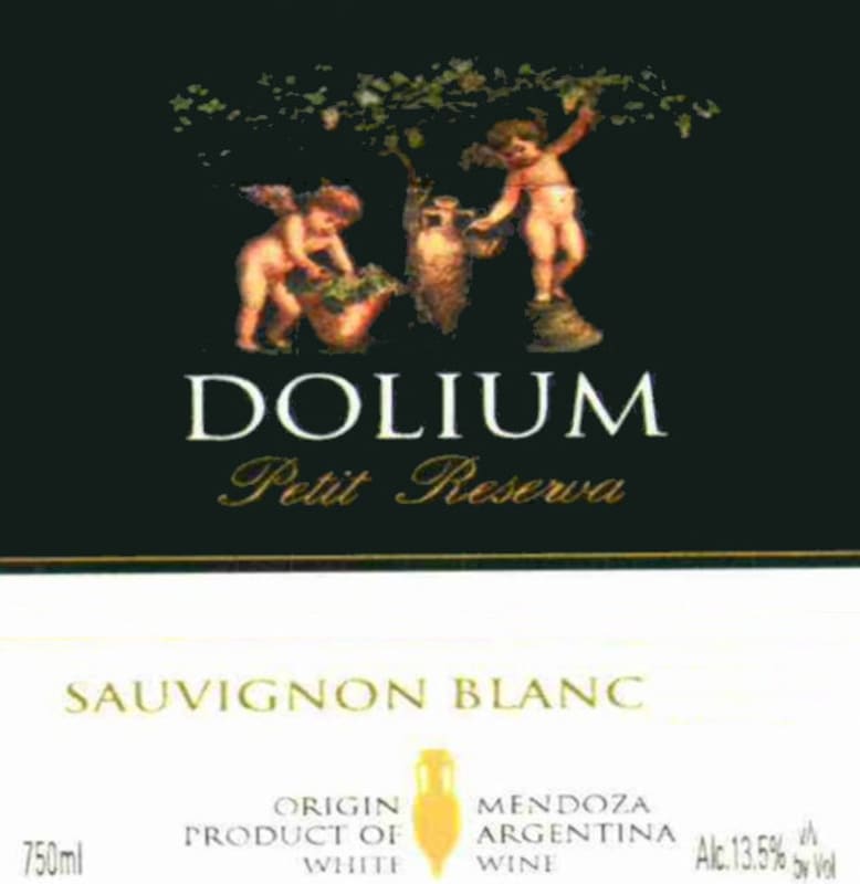 Dolium Winery Petit Reserva Sauvignon Blanc 2009 Front Label