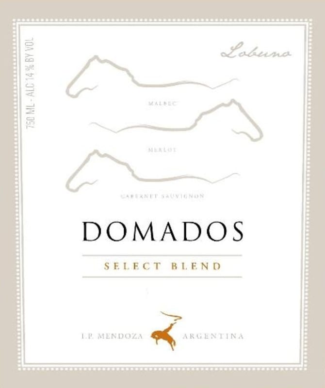 Domados Wines Lobuno Select Blend 2007 Front Label