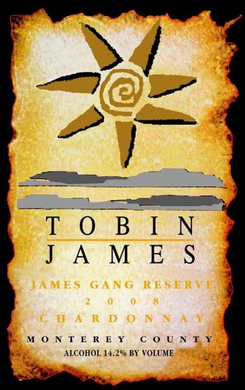 Tobin James James Gang Reserve Chardonnay 2008 Front Label