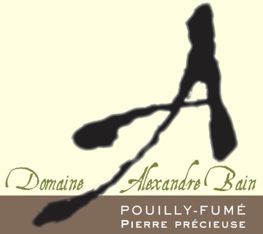 Domaine Alexandre Bain Pouilly-Fume Pierre Precieuse 2012 Front Label