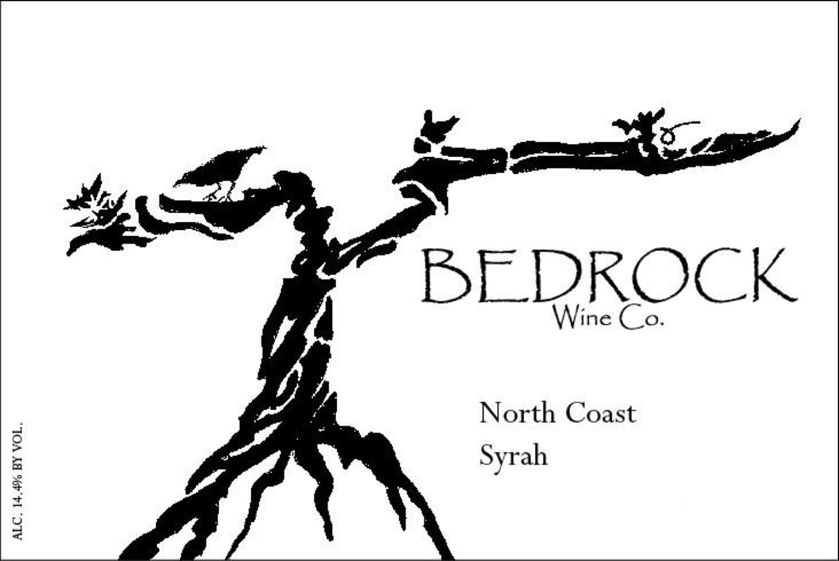 Bedrock Wine Company Syrah 2012 Front Label