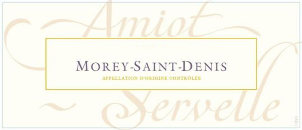 Domaine Amiot-Servelle Morey-Saint-Denis 2014 Front Label