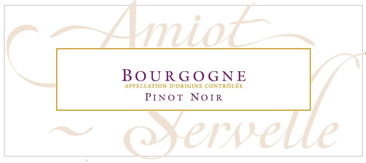 Domaine Amiot-Servelle Bourgogne Pinot Noir 2011 Front Label