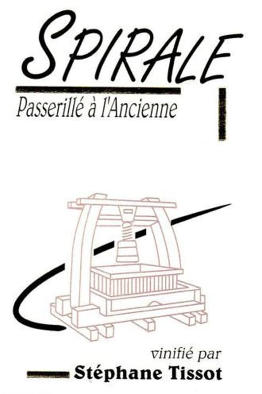 Domaine Andre et Mireille Tissot Arbois Vin de Paille Spirale 2009 Front Label