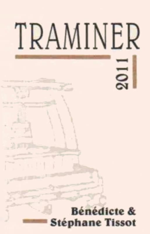 Domaine Andre et Mireille Tissot Traminer 2011 Front Label