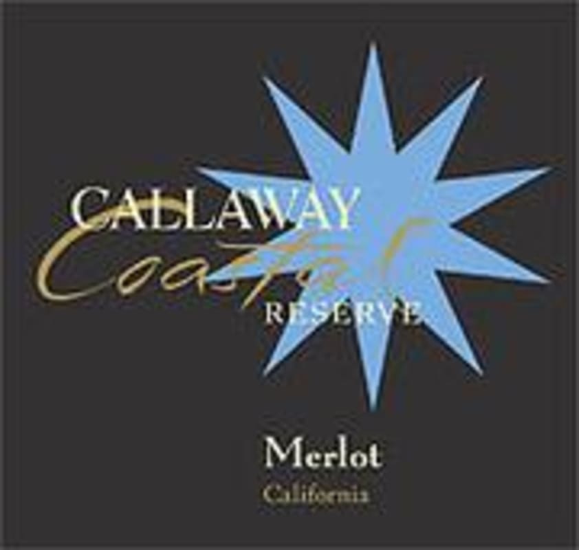 Callaway Reserve Merlot 1998 Front Label