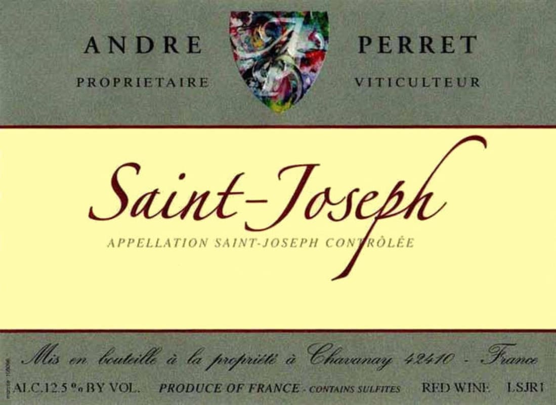 Domaine Andre Perret Saint-Joseph 2012 Front Label