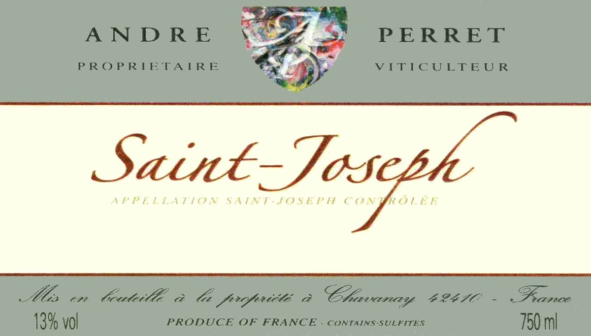 Domaine Andre Perret Saint-Joseph Blanc 2010 Front Label