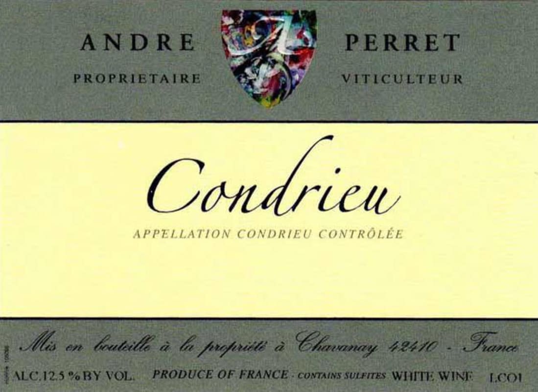 Domaine Andre Perret Condrieu 2014 Front Label