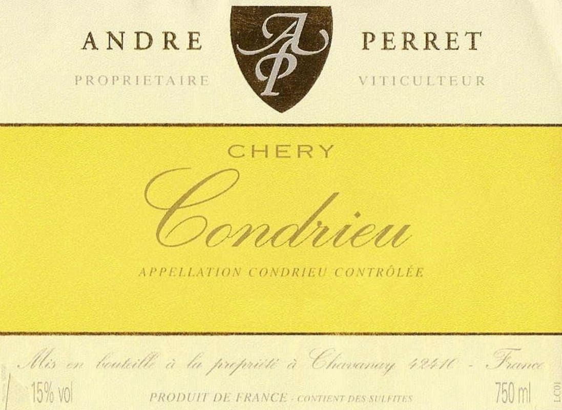 Domaine Andre Perret Condrieu Coteau du Chery 2009 Front Label
