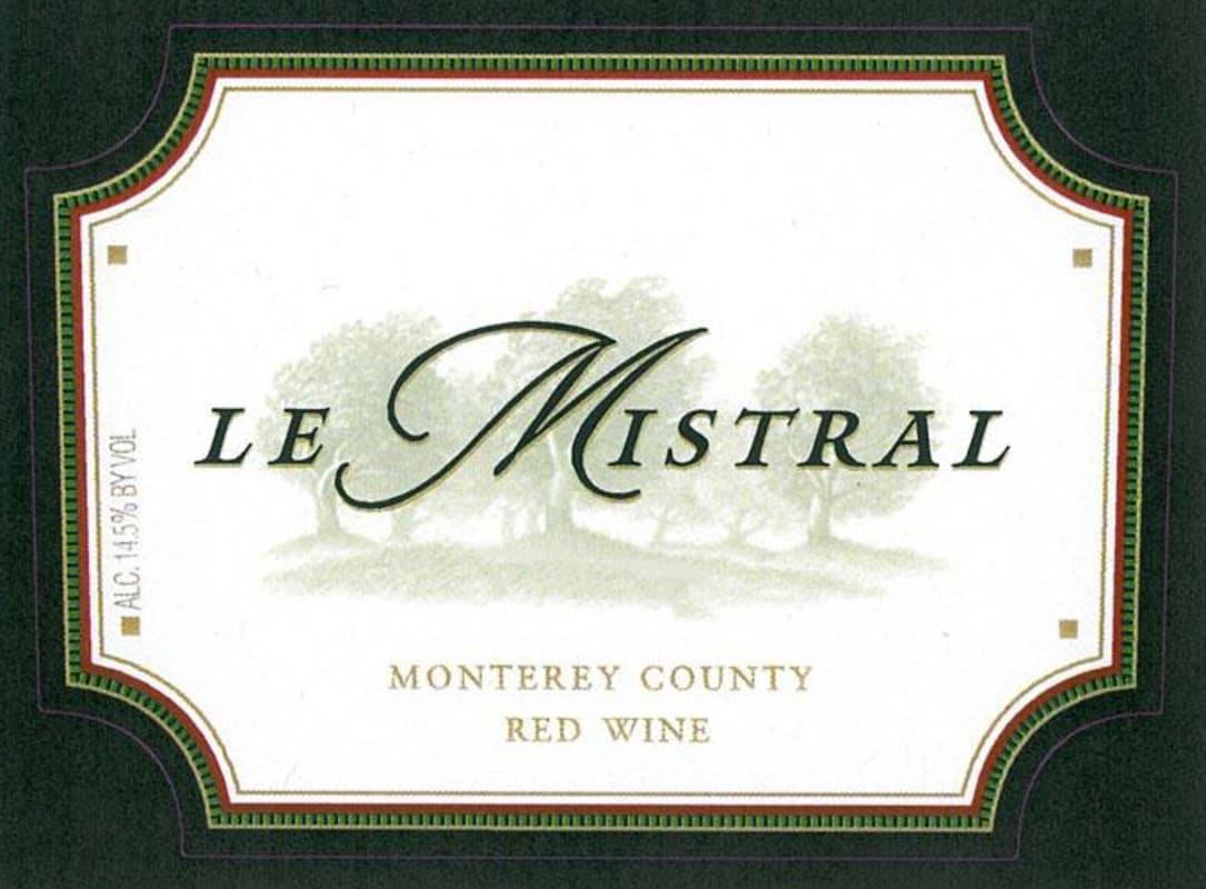 Ventana Le Mistral Rhone Blend 2009 Front Label