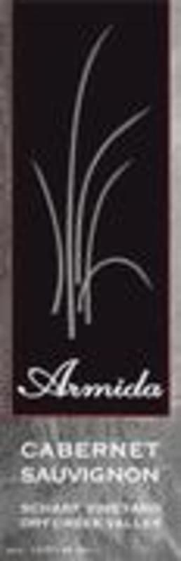 Armida Scharf Vineyard Cabernet Sauvignon 1998 Front Label