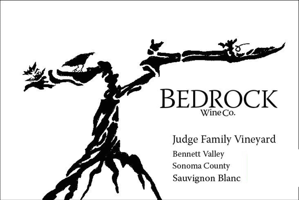 Bedrock Wine Company Judge Family Vineyard Sauvignon Blanc 2015 Front Label