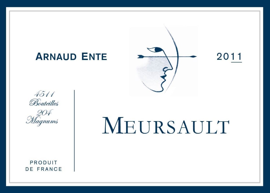 Domaine Arnaud Ente Meursault 2011 Front Label