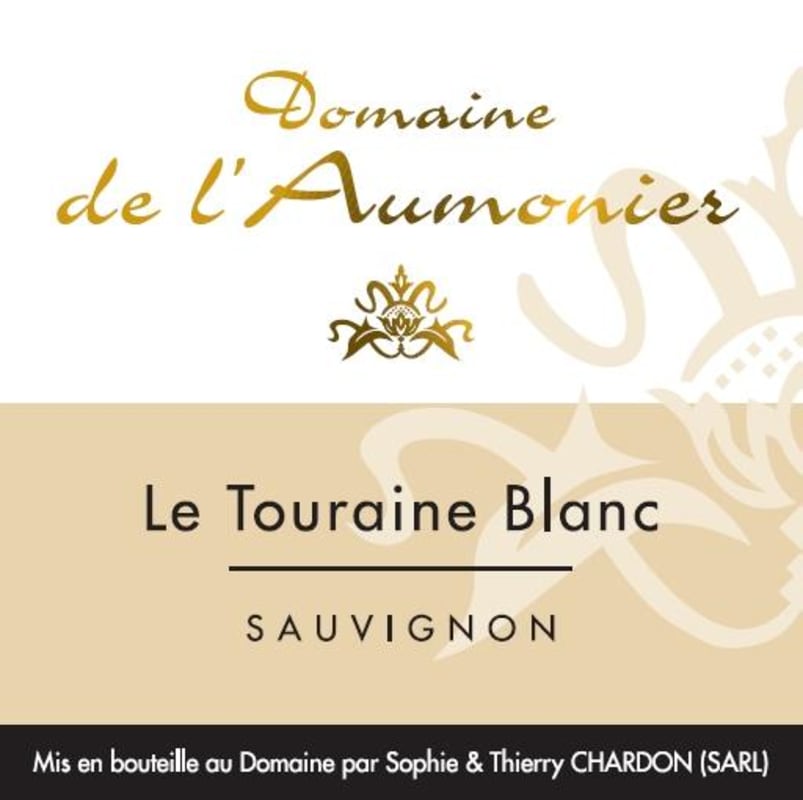 Domaine Aumonier Le Touraine Sauvignon Blanc 2013 Front Label