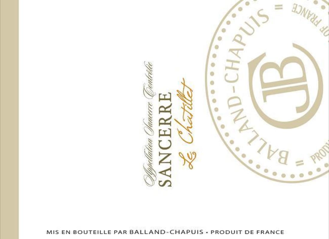 Domaine Balland Chapuis Sancerre Le Chatillet 2011 Front Label