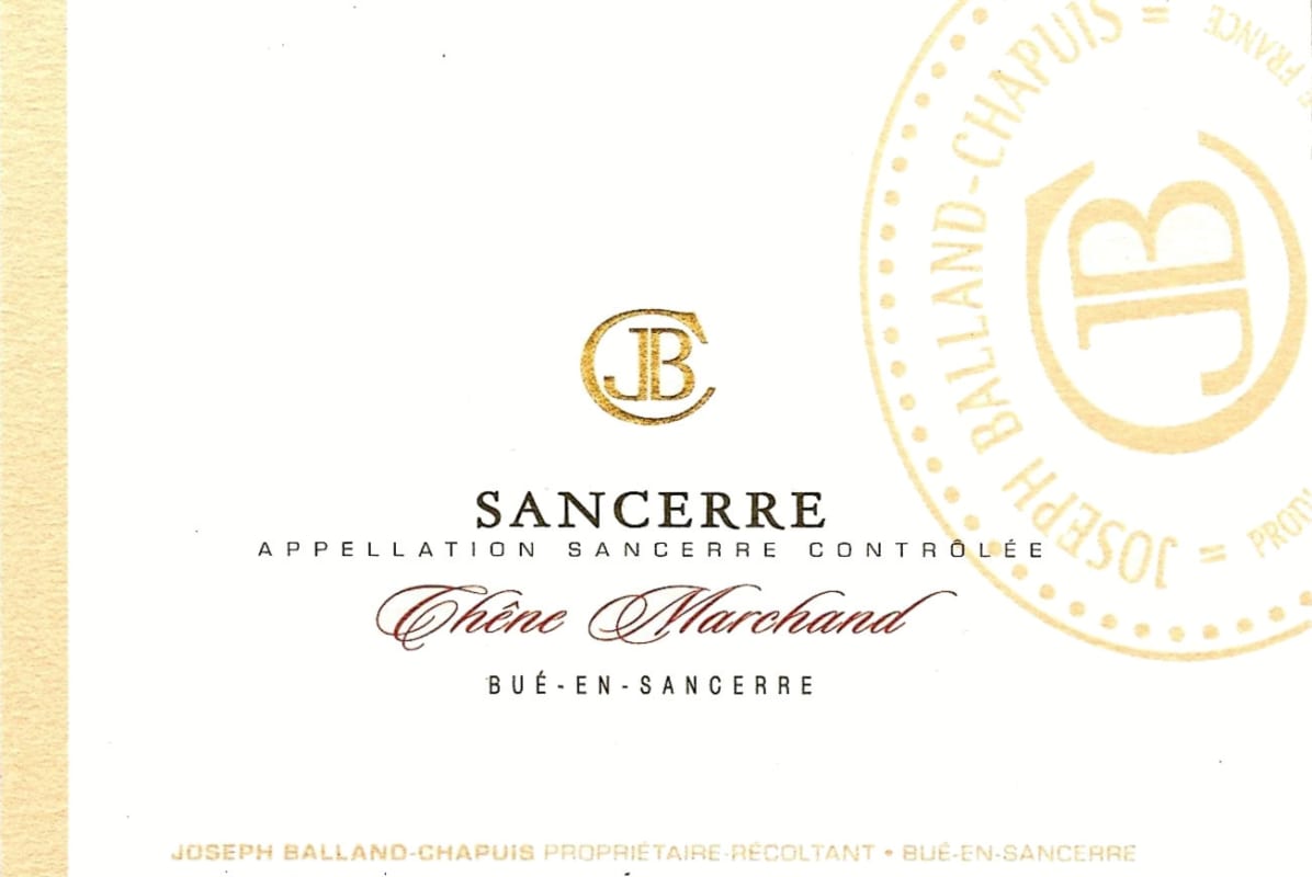 Domaine Balland Chapuis Sancerre Chene Marchand 2012 Front Label