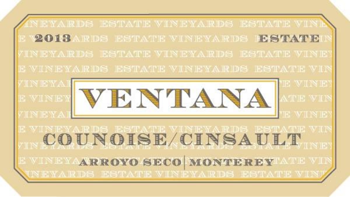 Ventana Counoise/Cinsault 2013 Front Label