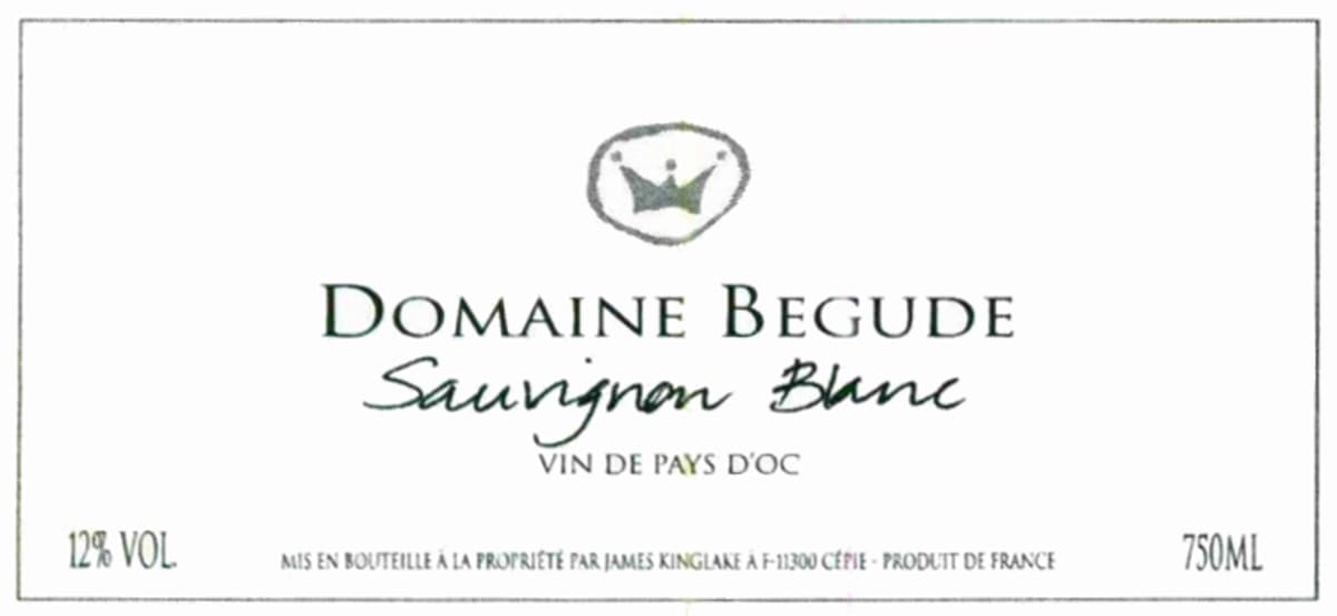 Chateau St. Thomas Pays d'Oc Sauvignon Blanc 2007 Front Label