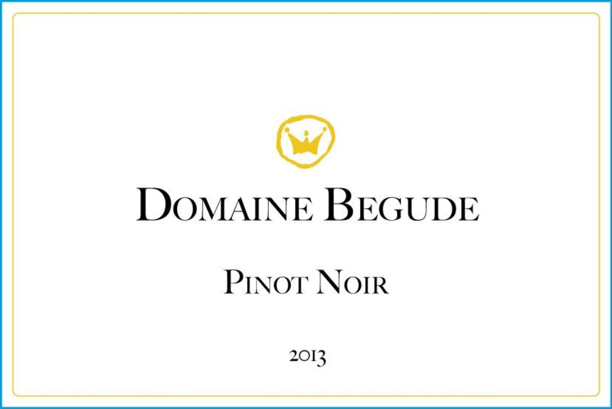 Chateau St. Thomas Haute Vallee de l'Aude Pinot Noir 2013 Front Label