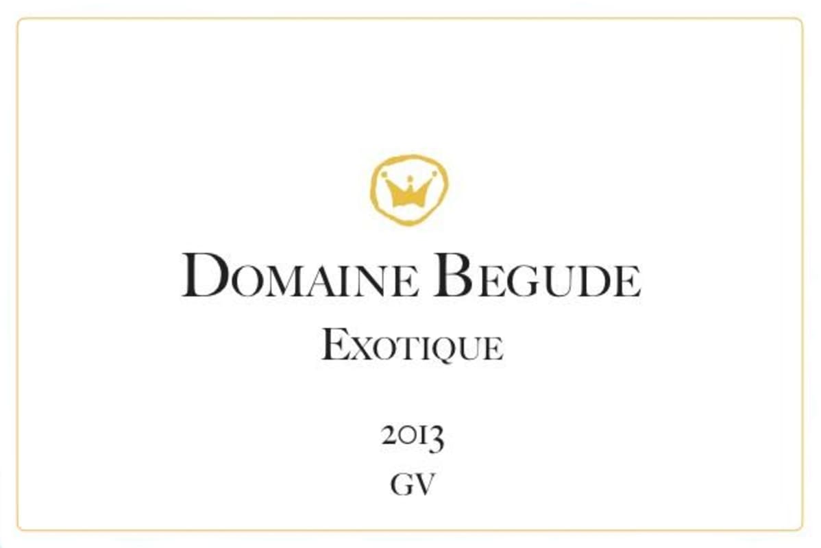 Chateau St. Thomas L'Exotique GV 2013 Front Label
