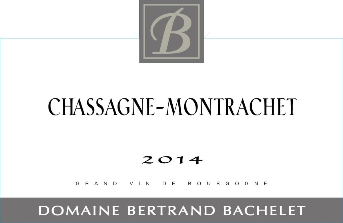 Domaine Bertrand Bachelet Chassagne-Montrachet Rouge 2014 Front Label