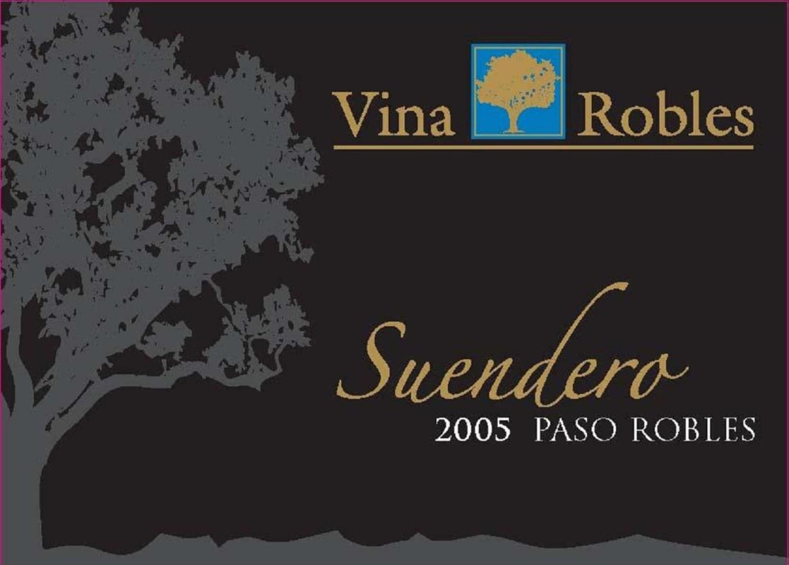 Vina Robles Suendero 2005 Front Label