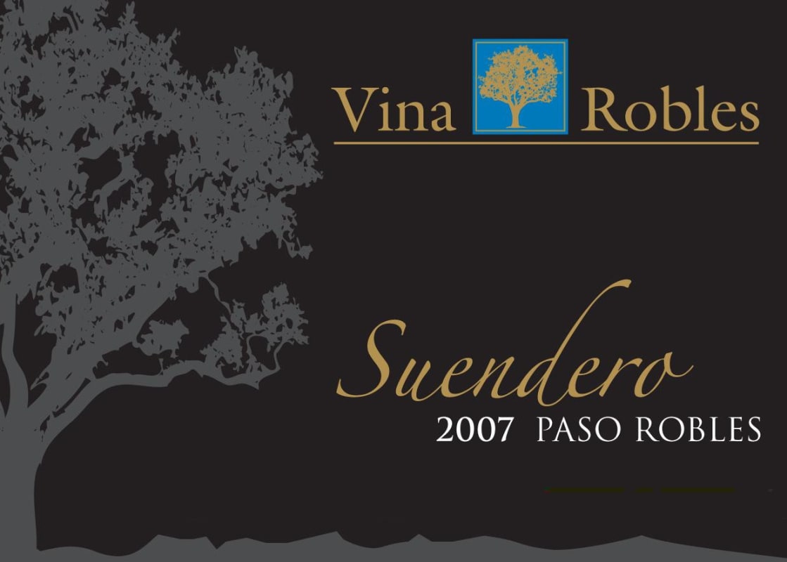 Vina Robles Suendero 2007 Front Label