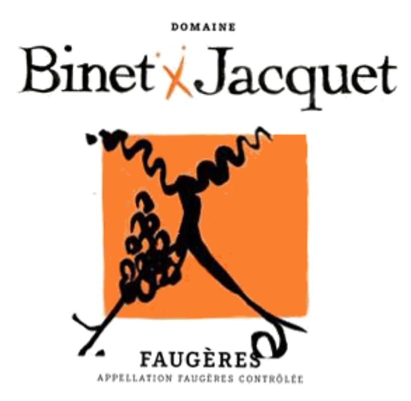 Domaine Binet-Jacquet Faugeres 2014 Front Label