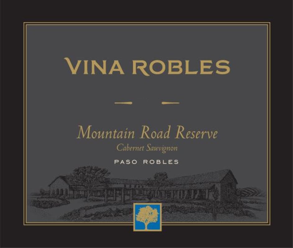 Vina Robles Mountain Road Reserve Cabernet Sauvignon 2012 Front Label